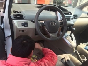 菏澤豐田逸致安裝悠途定速巡航-菏澤迅通汽車影音