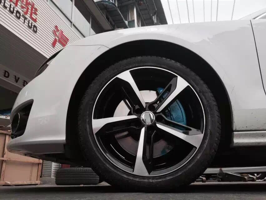 奧迪A7升級19寸刀鋒 RS7定制鍛造輪轂 A5 A6都可以