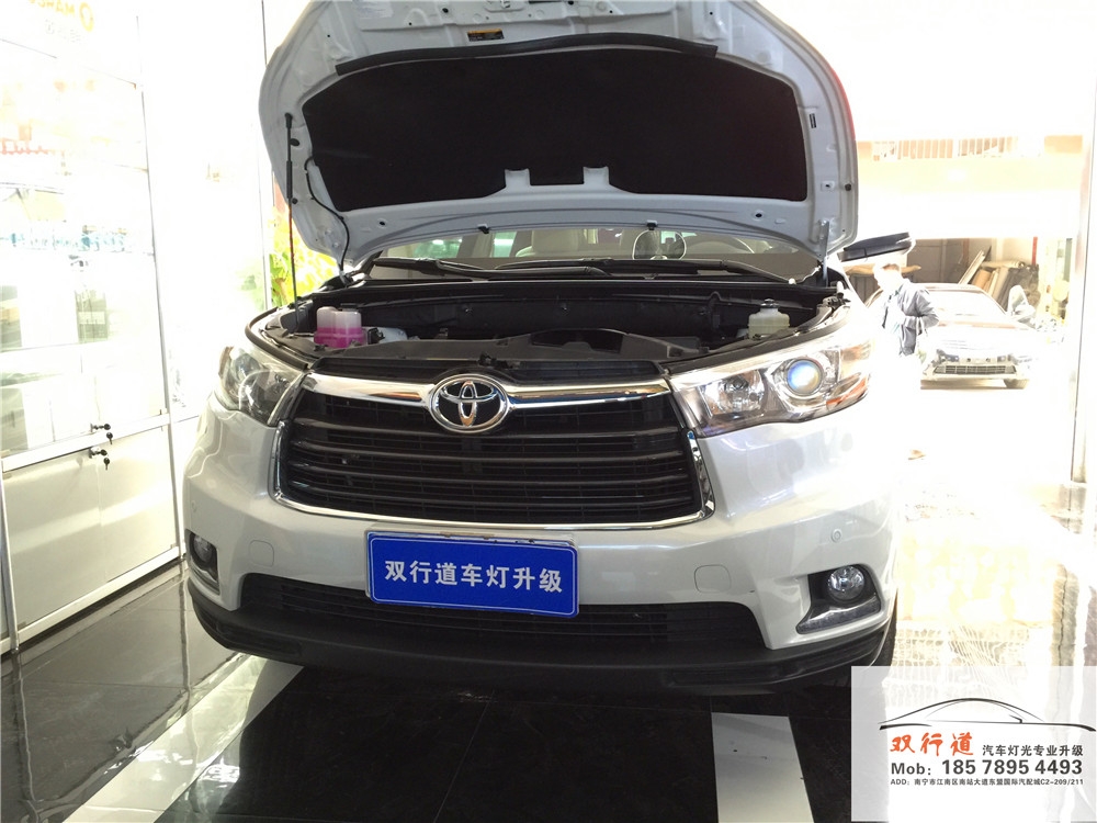 南寧雙行道車燈升級-《新漢蘭達(dá)》土豪配置上身，效果無得頂