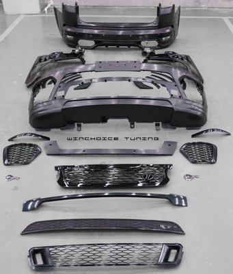 Land Rover 路虎 攬勝SVR 改裝升級包圍 到貨
