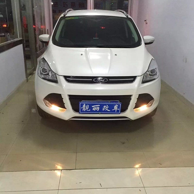 濰坊翼虎改雙光透鏡，夜視效果附圖