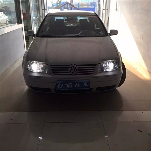 濰坊老寶來改雙光透鏡，氙氣燈