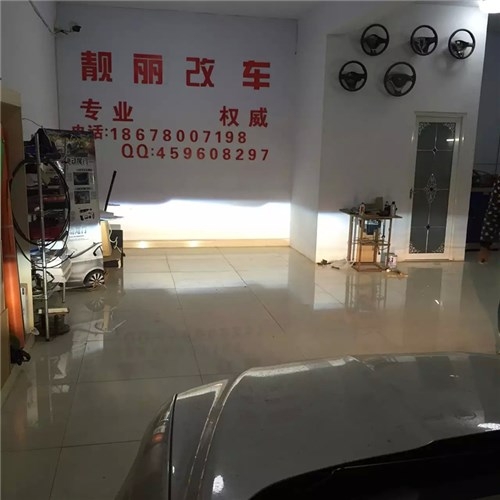 濰坊蒙迪歐改海拉5雙光透鏡，氙氣燈
