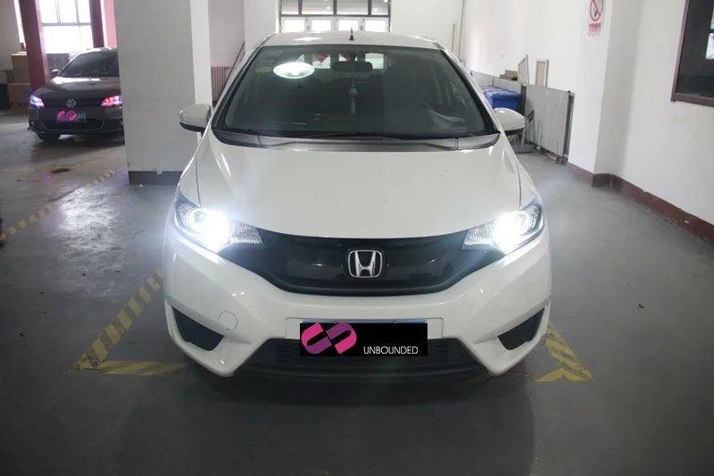 北京改燈 飛度改無(wú)界定制款X2氙燈套裝 北京無(wú)界改燈