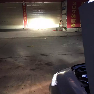 本田凌派燈光升級(jí)Q5雙光透鏡    深圳光速車改改燈