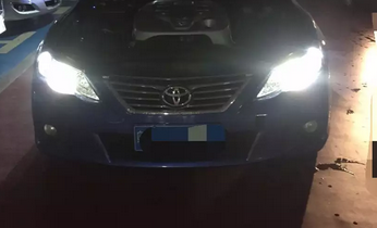 銳志，奔馳c，銳志大燈同步升級(jí)改裝    深圳光速車改改燈