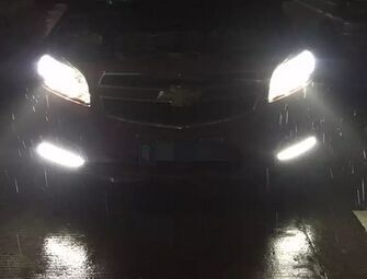 邁銳寶大燈改裝Q5雙光透鏡   深圳光速車改改燈