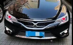 豐田系例車燈升級Q5雙光透鏡    深圳光速車改改燈