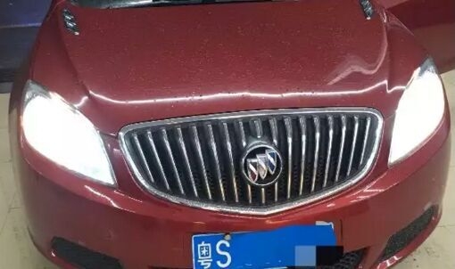 別克GT、大眾GTR同步升級改裝車燈    深圳光速車改改燈