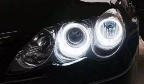 【每日改燈案例】老銳志燈光升級原裝奧迪Q5雙光透鏡   深圳光速車改改燈