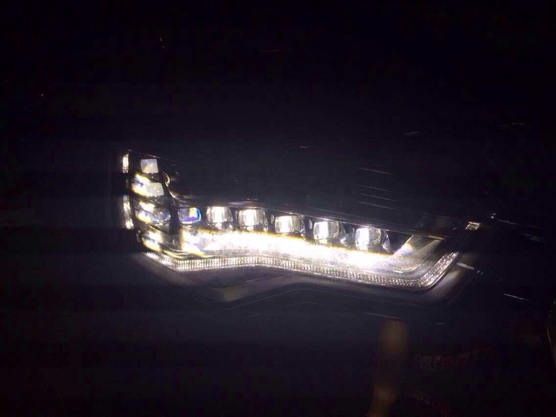奧迪A6L A7全LED大燈