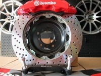 斯柯達昊銳 明銳 野帝 特斯拉改裝剎車改裝brembo剎車套裝AP剎車套裝剎車升級