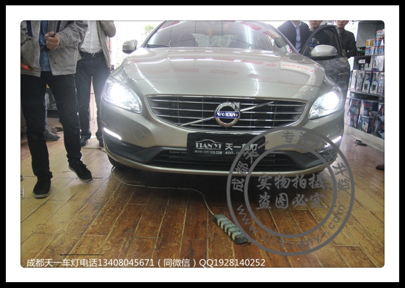 成都新款沃爾沃S60LT3改燈車(chē)燈改裝德國(guó)原裝海拉3CNB氙氣燈