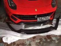 法拉利F12碳纖維前唇 F12改裝前杠下巴碳纖維套件