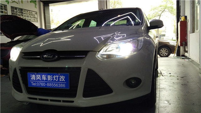 12款?？怂管嚐羯?jí)Q5雙光氙氣大燈——中山清風(fēng)車影燈改