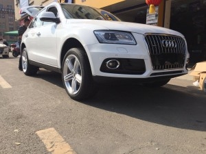 奧迪Q5 原廠19寸升級(jí)20寸 255 45R20 固特異輪胎