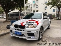 寶馬新款X6改裝EVO HAMANN 方嘴寬體大包圍套件