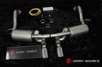 保時(shí)捷Boxster Cayman改裝閥門排氣 博克斯特giant source中尾段