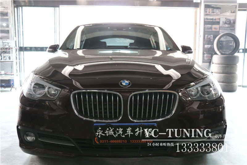 【永誠汽車】石家莊升級寶馬，寶馬535GT改裝HUD抬頭顯示，全液晶儀表