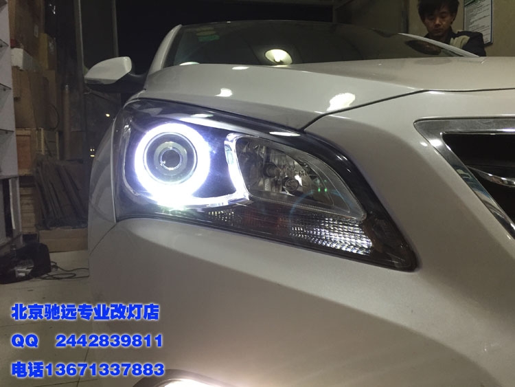 名圖 車燈改裝 大燈增亮 北京改燈