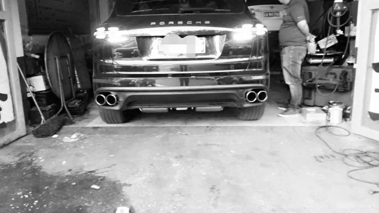 大宇車(chē)迷站 15款保時(shí)捷卡宴 升級(jí)ASPEC閥門(mén)排氣