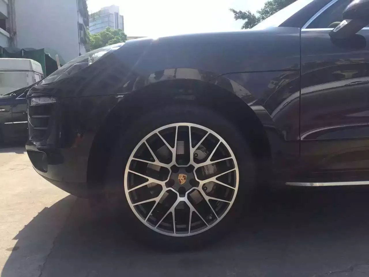 保時捷  Macan 鳥巢輪轂裝車！