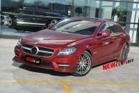 奔馳CLS改裝BRABUS碳纖維小包圍 W218改裝巴博斯前唇CLS350前下巴
