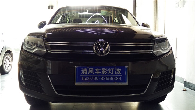 大眾途觀車(chē)燈升級(jí) 原裝位大燈日行燈升級(jí)——清風(fēng)車(chē)影燈改