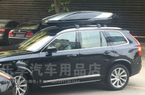 2015款沃爾沃XC90拓樂車頂行李箱及行李架安裝實(shí)物拍攝圖
