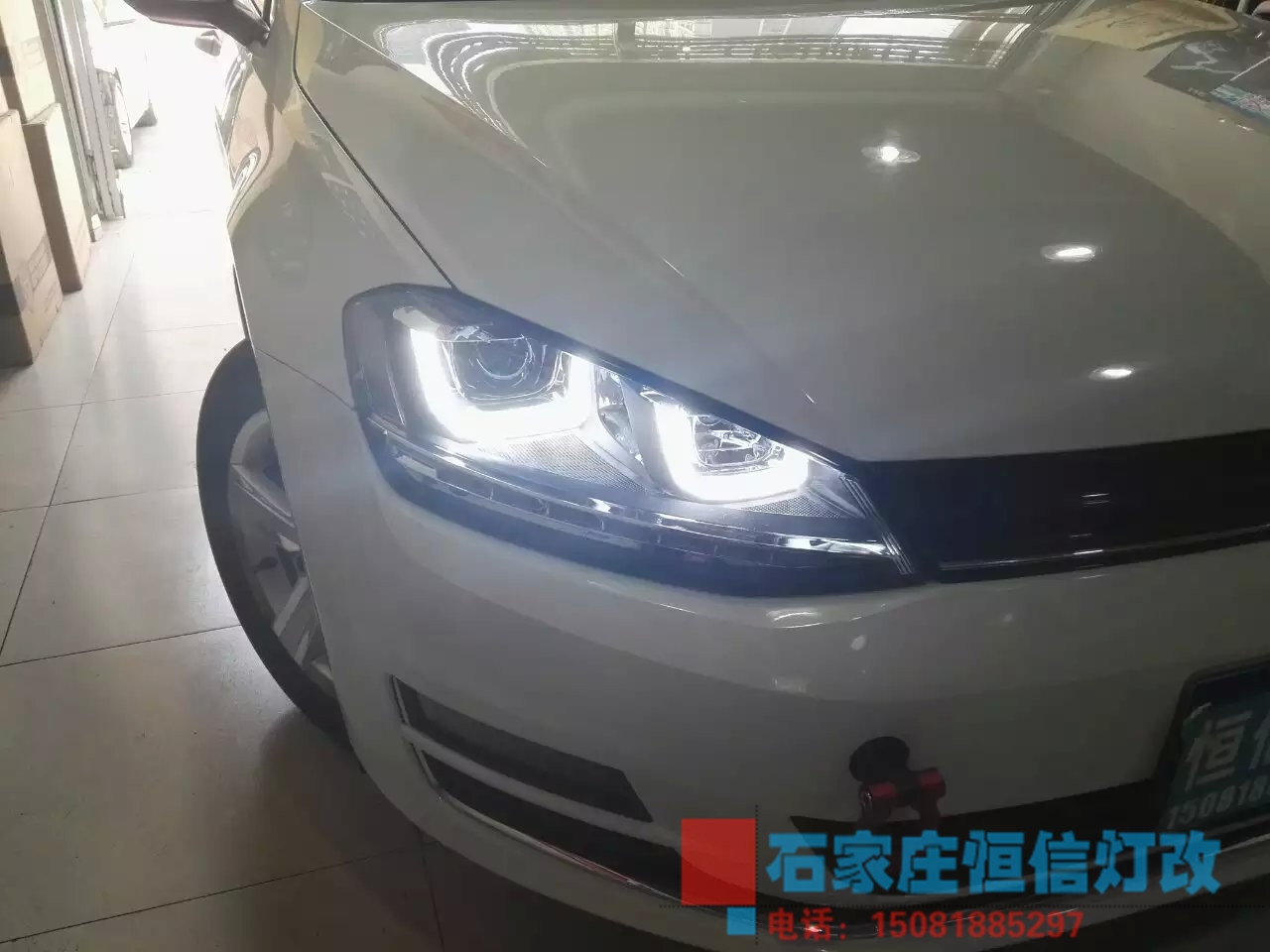 【石家莊恒信改燈】高七升級雙U總成不加任何解碼器