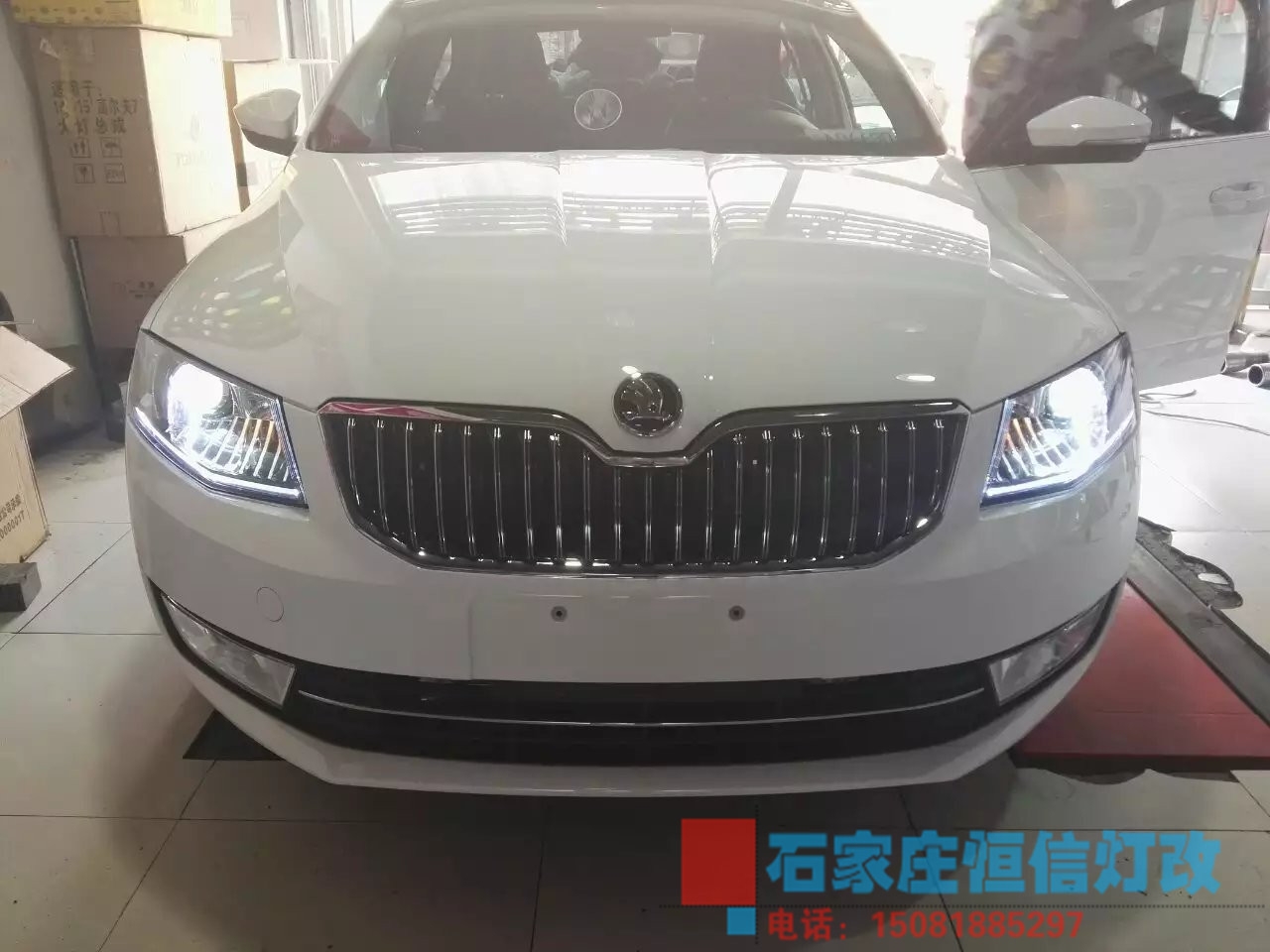 【石家莊恒信改燈】全新明銳升級高配大燈哦~