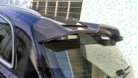 AUDI奥迪Q7改装ABT款碳纤维粘贴式后尾翼