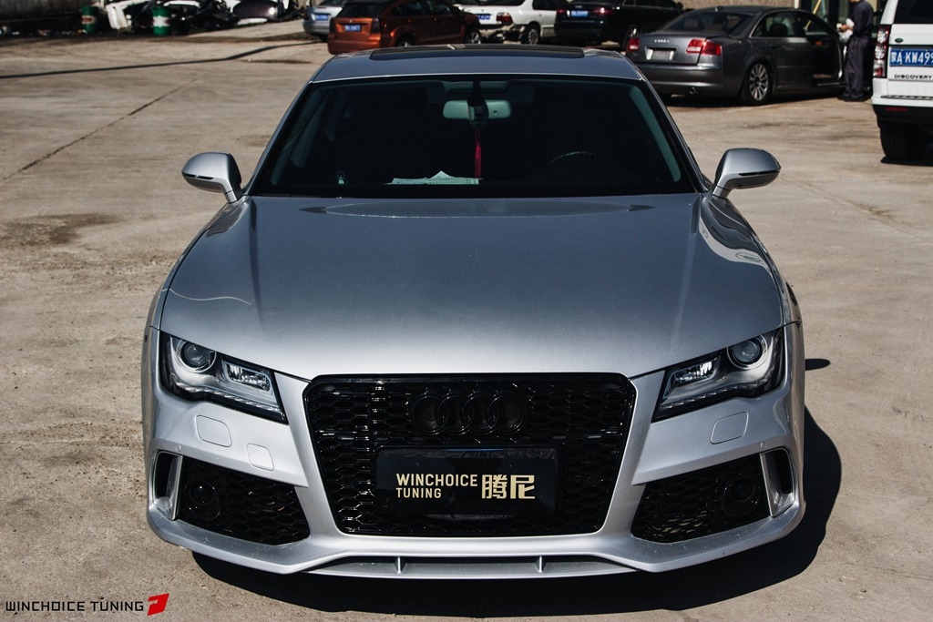 Audi 奧迪 A7 改裝升級 RS7 包圍