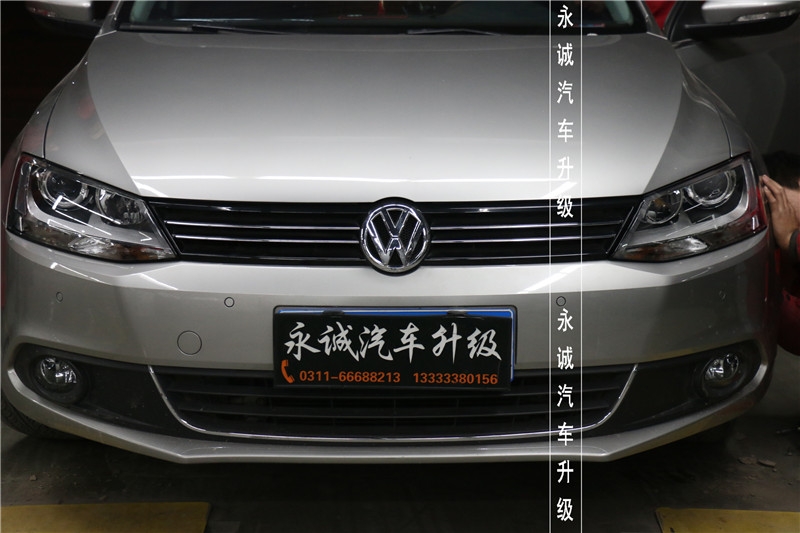 【永誠汽車】石家莊速騰改燈，歐標(biāo)Q5透鏡+飛利浦4200K氙燈+飛利浦安定器