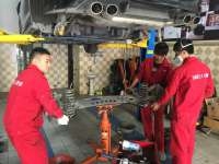 《河南飛翔車尚改》河南鄭州高爾夫進(jìn)店安裝懸掛