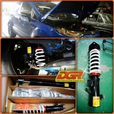 第一臺DGR減震器開發(fā)后的福特翼搏