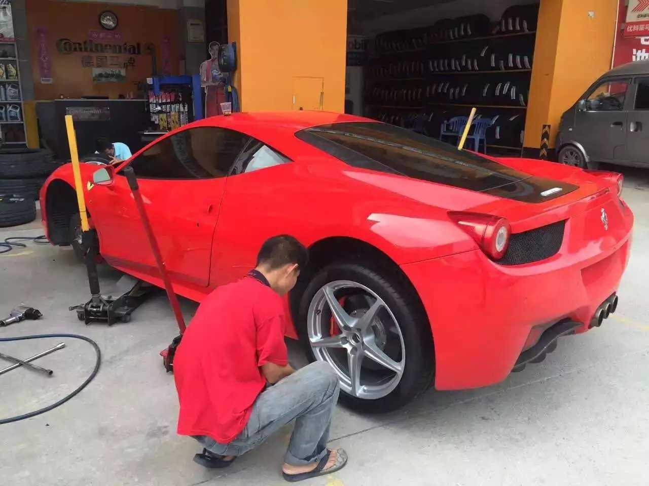 朋友發(fā)來裝車效果圖．