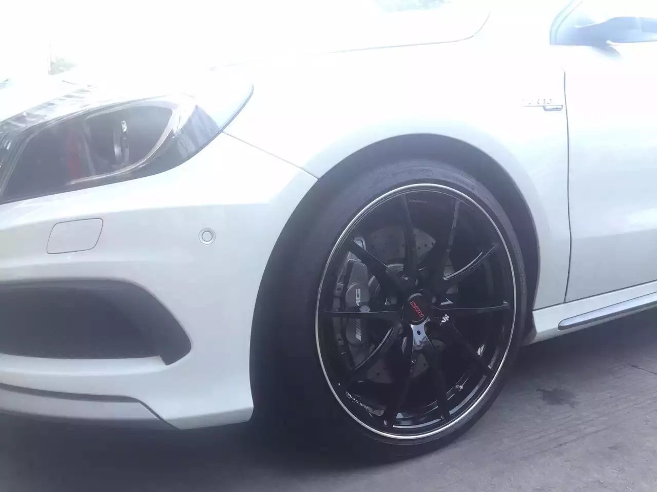 奔馳，換RAYS G25 完工