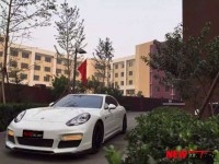 新款保時捷帕拉梅拉改裝vorsteiner大包圍 panamera970碳纖維包圍