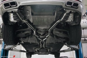 BMW 寶馬 F02 750Li 升級改裝 美國Meisterschaft GTC冠軍電控閥門四出排氣