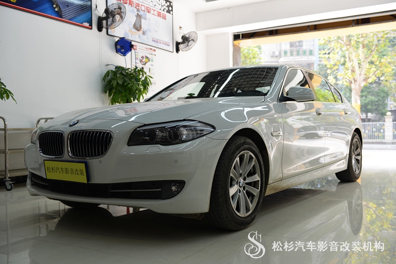 寶馬525無損升級德國麥仕專車專用三分頻汽車音響喇叭