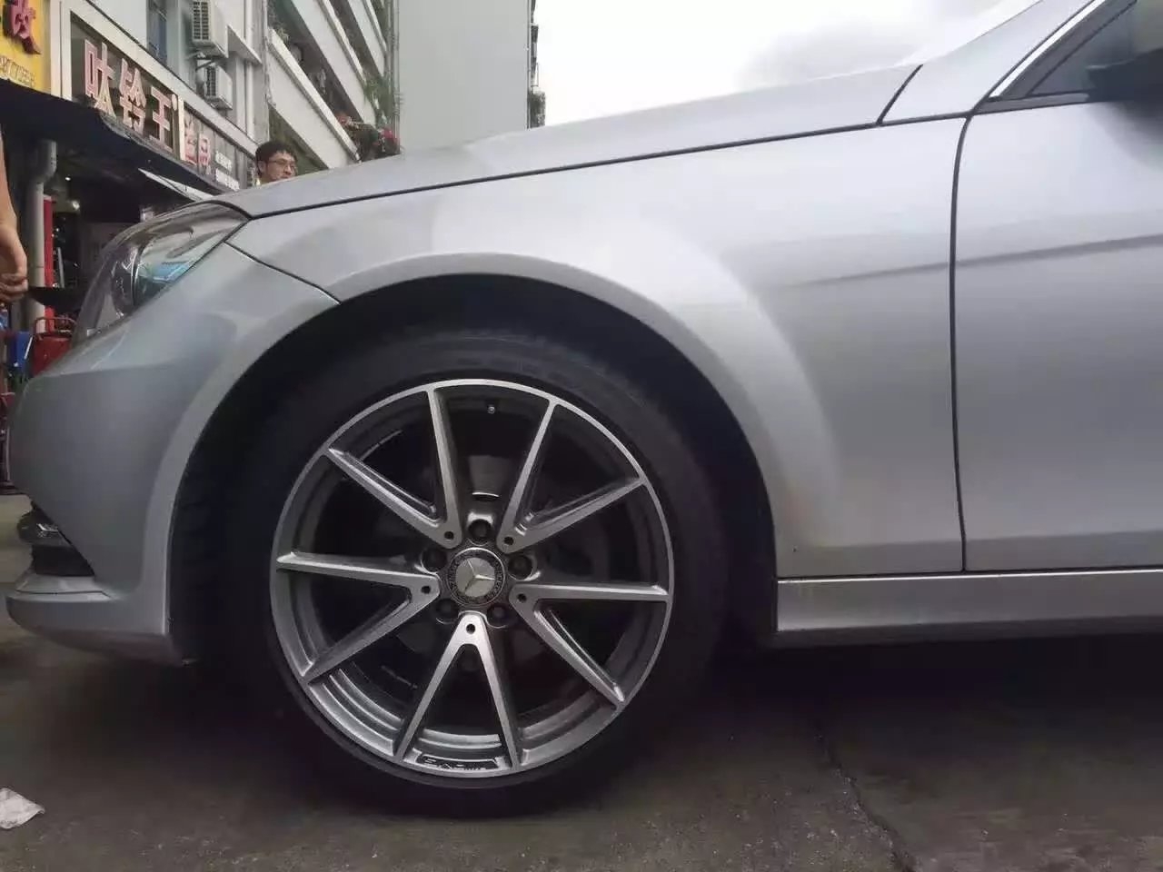 升級奔馳 A45 原裝 18完工