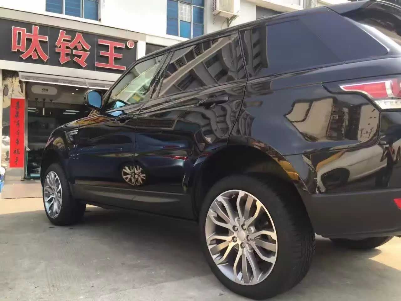 路虎 升級(jí) 21寸 完工！