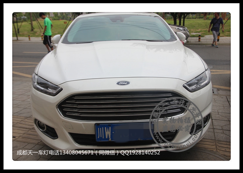 成都新蒙迪歐改燈氙氣燈雙光透鏡LED日行燈總成