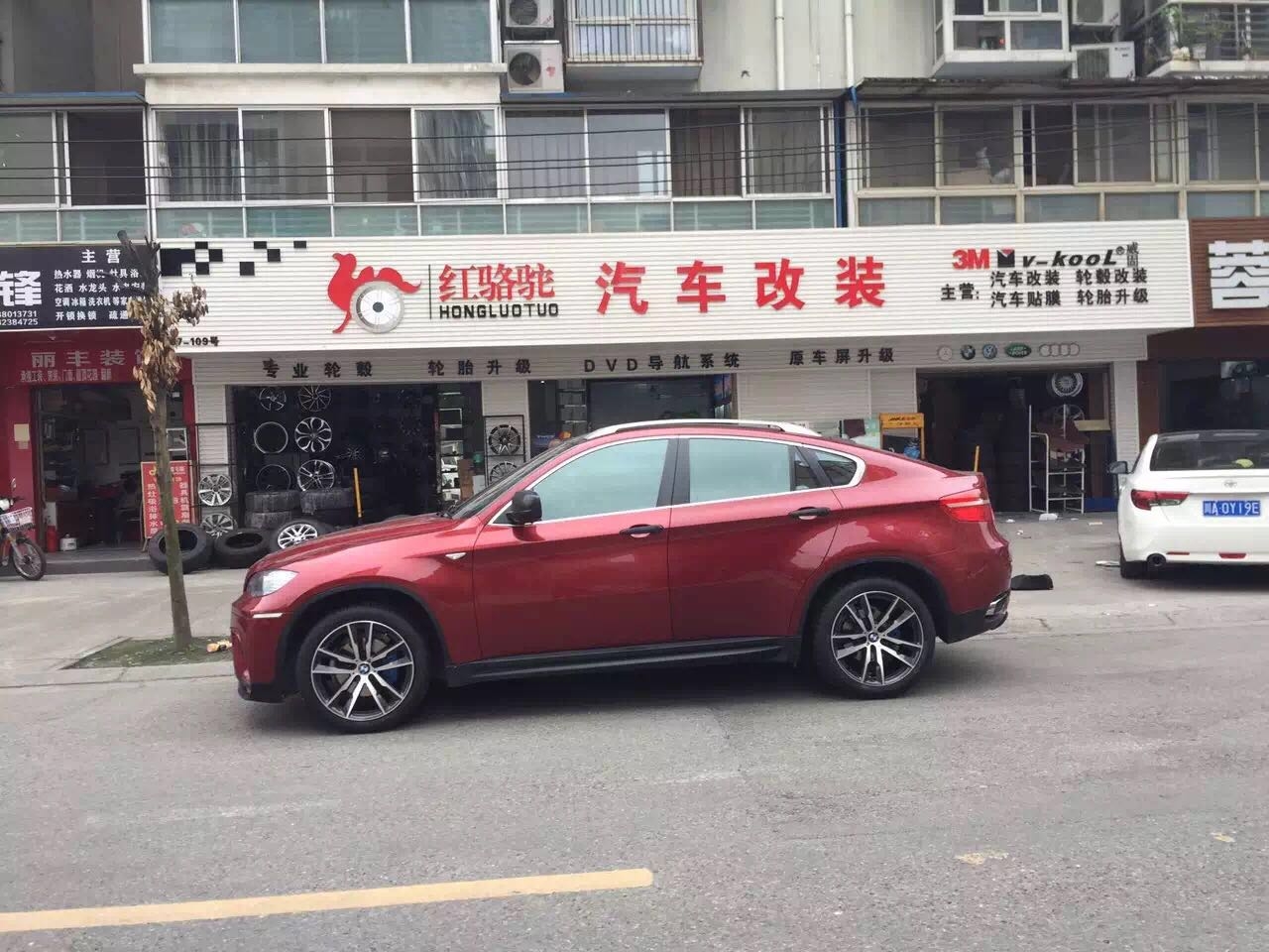 寶馬X6升級20寸 611M私人定制鍛造輪轂