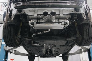 Volkswagen 高爾夫7 更換升級(jí) 騰尼定制中尾段排氣