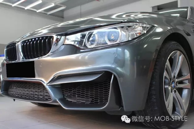 BMW-4系換裝小珍珠金屬灰（深圳廣州佛山車(chē)身改色貼膜）