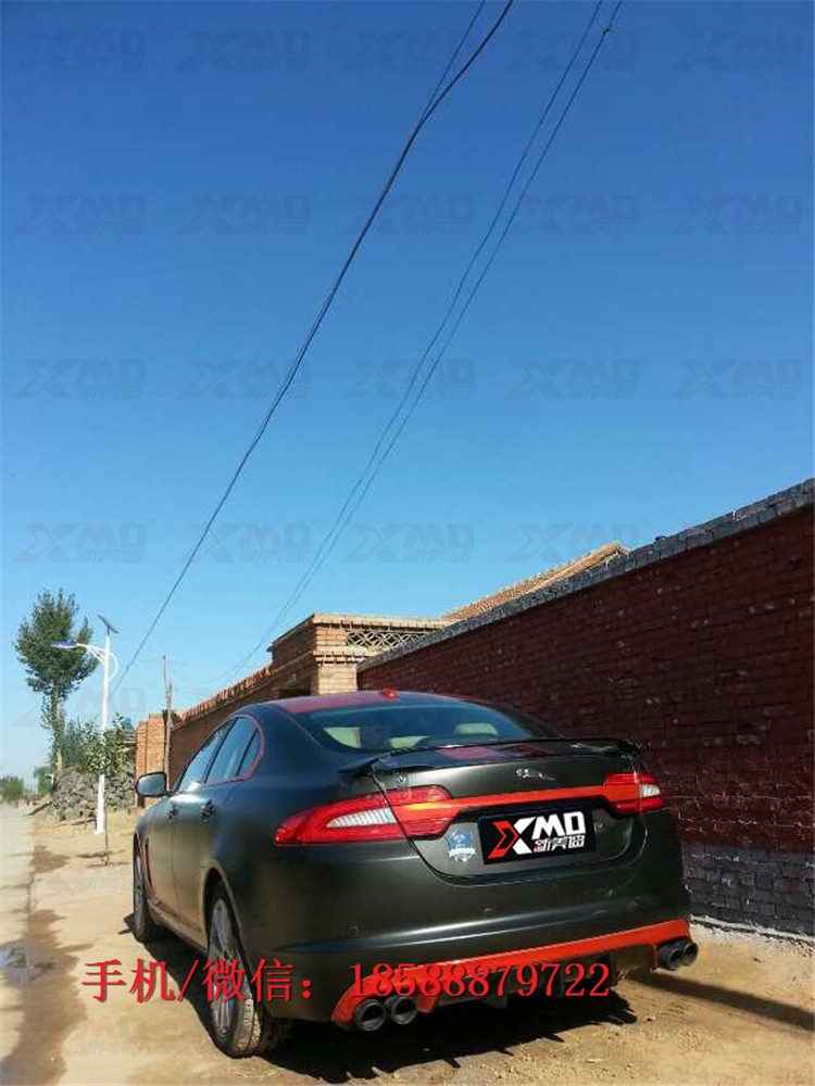 09-15捷豹XF JAGUARXF 改裝XFR-S 碳纖維 定風(fēng)翼 運(yùn)動(dòng)版高尾翼