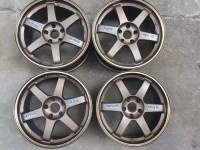 RAYS  TE37．極品 少有 18寸