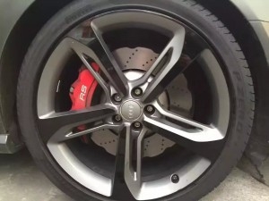 奧迪 RS6 換 21寸 原裝，完工 ！！
